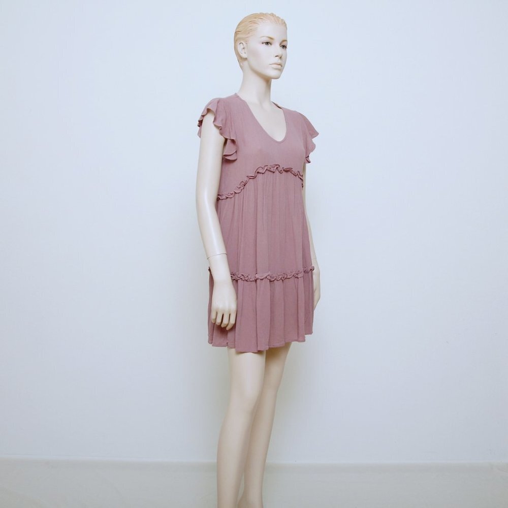 La Miel Ruffle Mini Dress